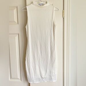 Velvet Torch Ivory Bodycon MIDI Dress New